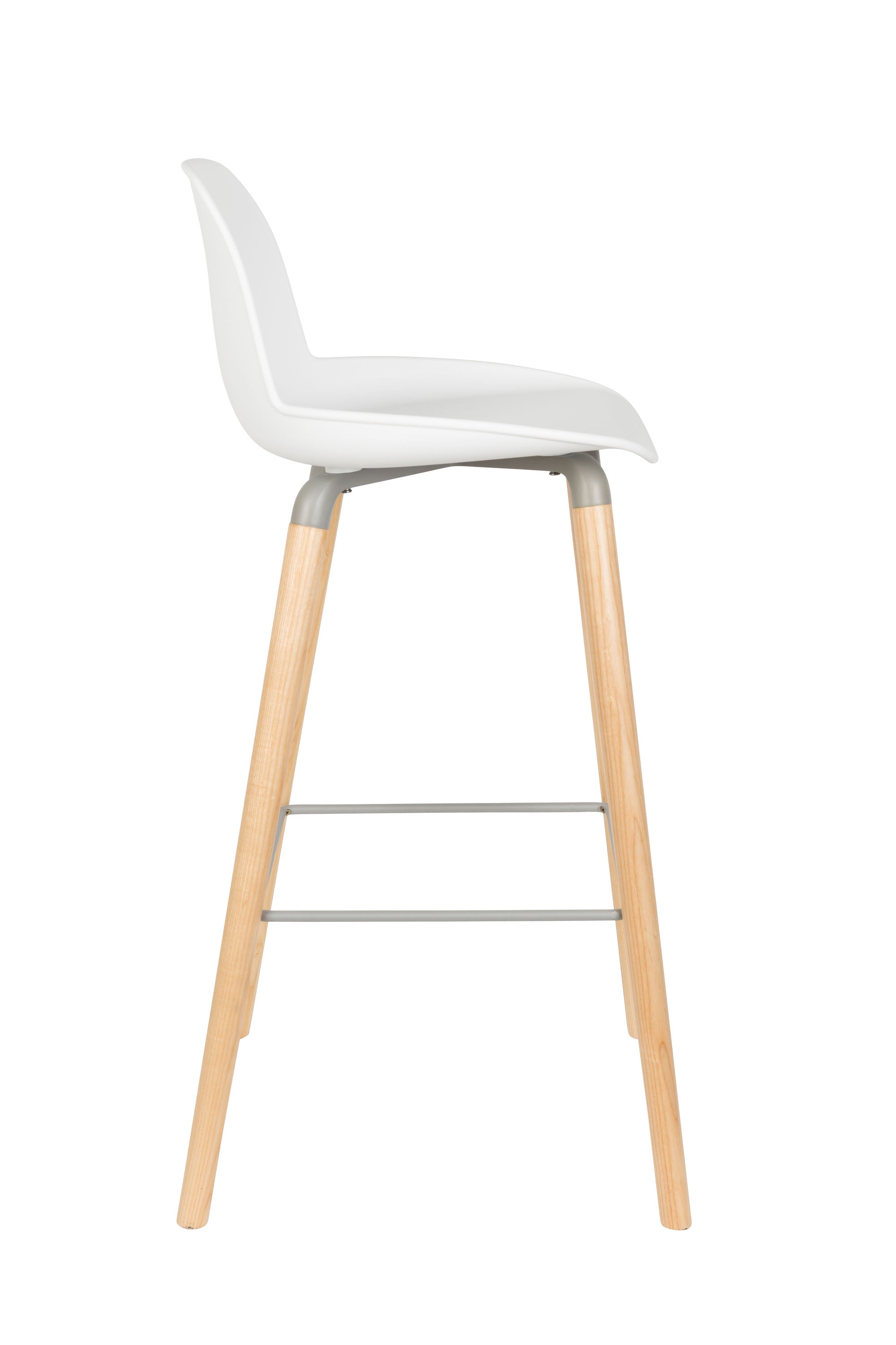 Zuiver Set of 2 Albert Kuip White Bar Stool